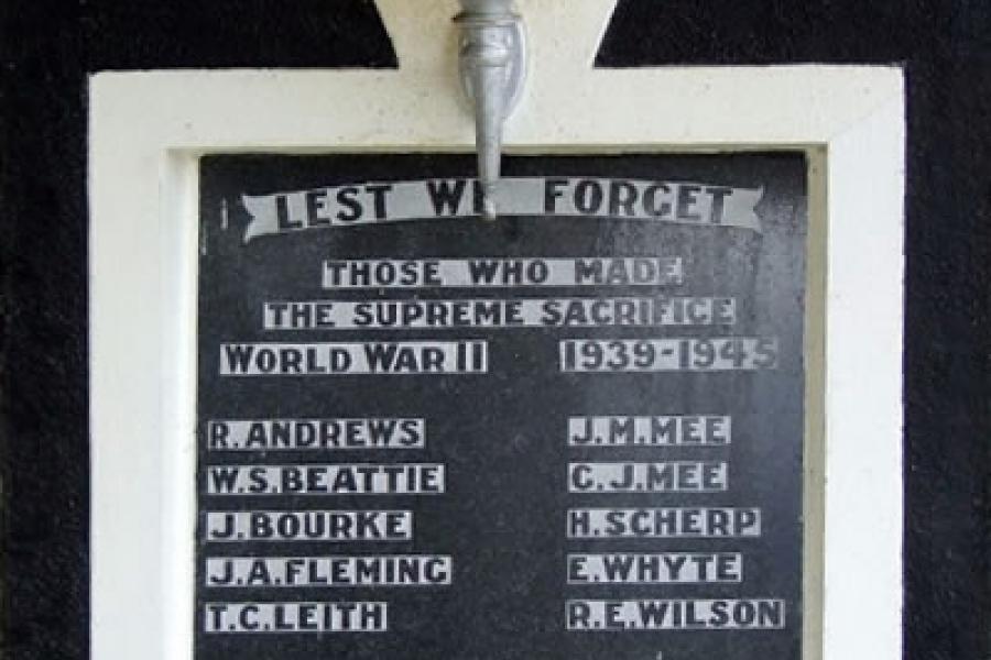 Becks war memorial hall