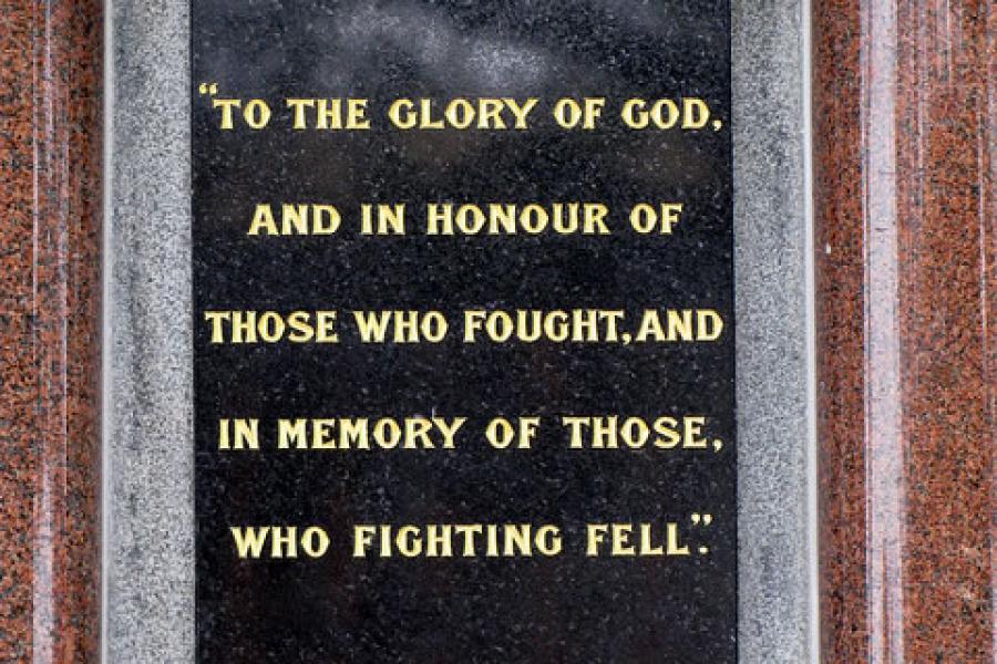Birkenhead war memorial