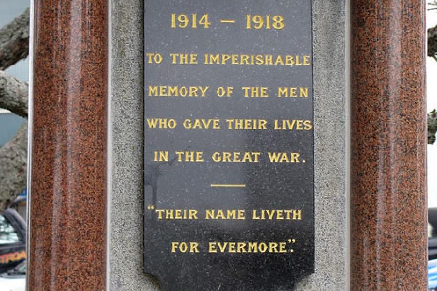 Birkenhead war memorial