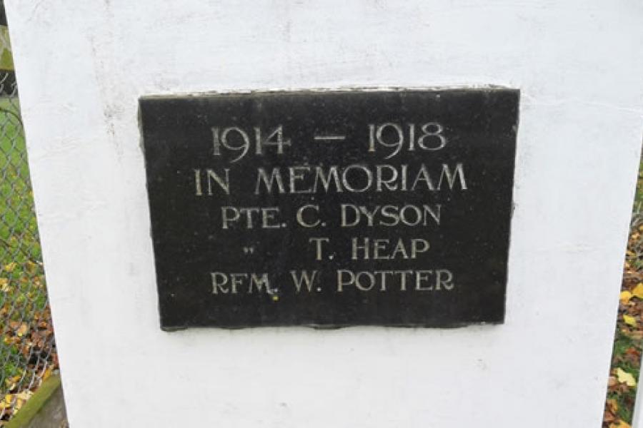 Blue Cliffs School  memorial