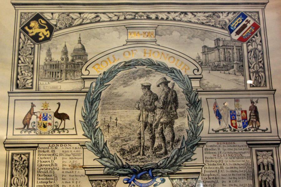Roll of Honour