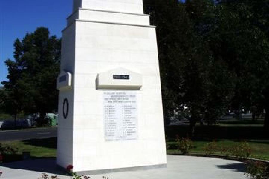 Fairlie war memorial