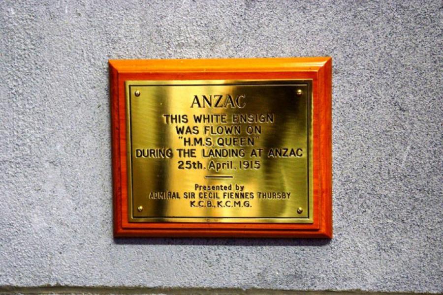 Detail from memorial