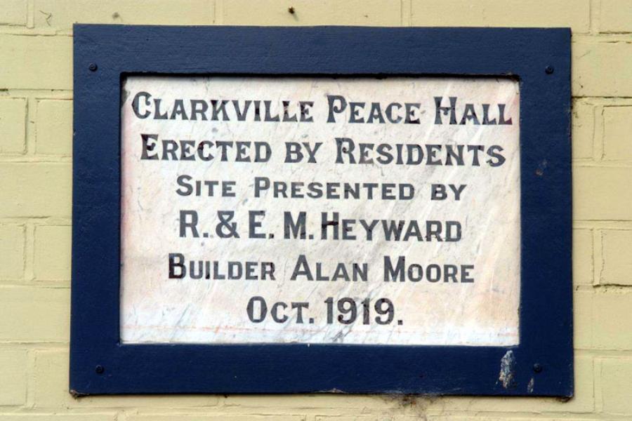 Clarkville Peace Hall