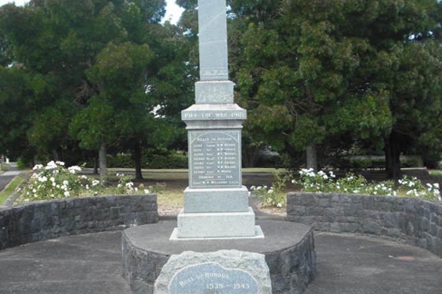 Clevedon First World War memorial