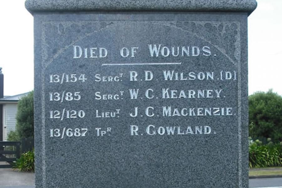 Clevedon First World War memorial