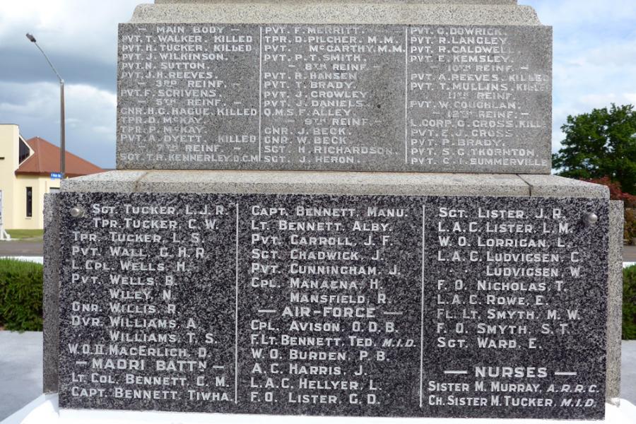 Clive war memorial
