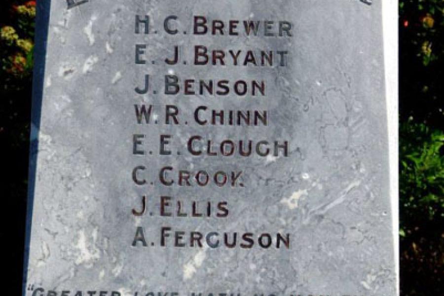 Collingwood war memorial