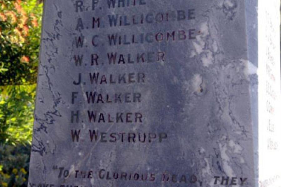 Collingwood war memorial