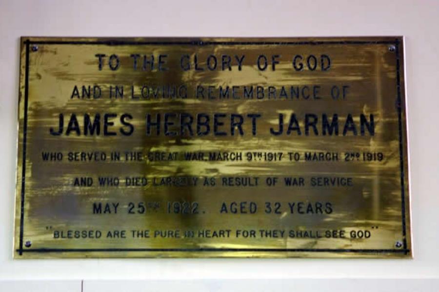 Detail from memorial