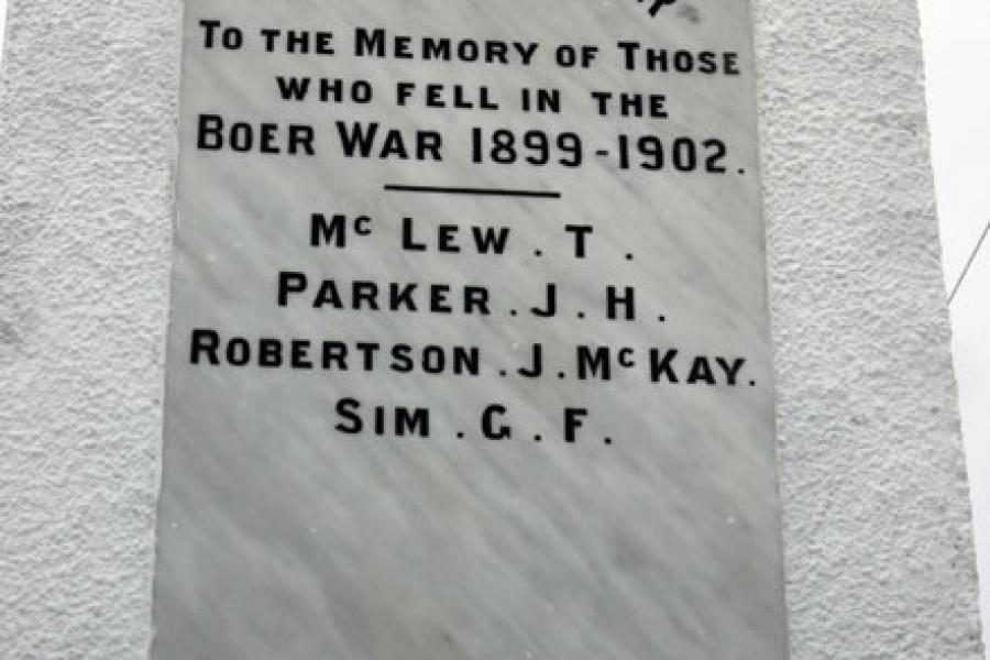 Dunback  memorial