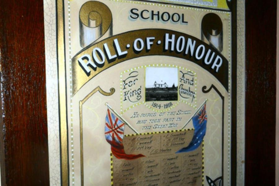 Fairlie Community Cedntre honour rolls