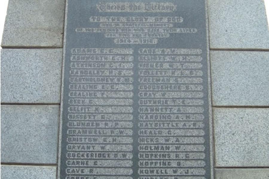 Feilding war memorial