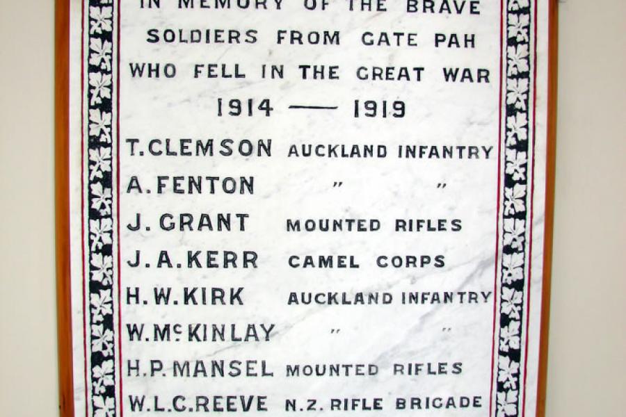 St Georges Chruch Memorial