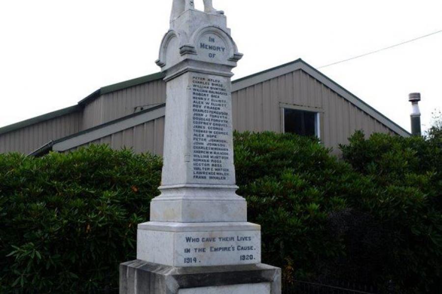 Glenorchy war memorial
