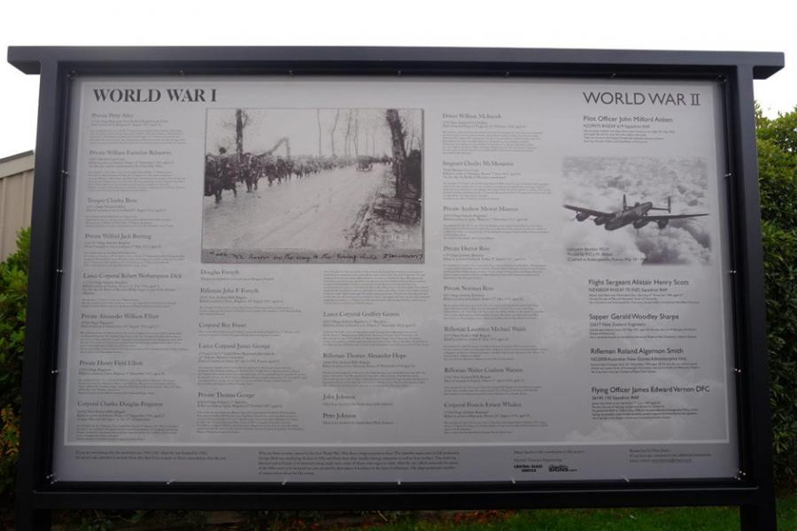 Glenorchy war memorial