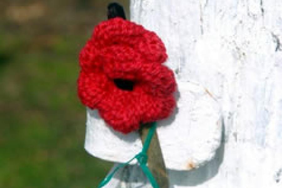 Detail from memorial