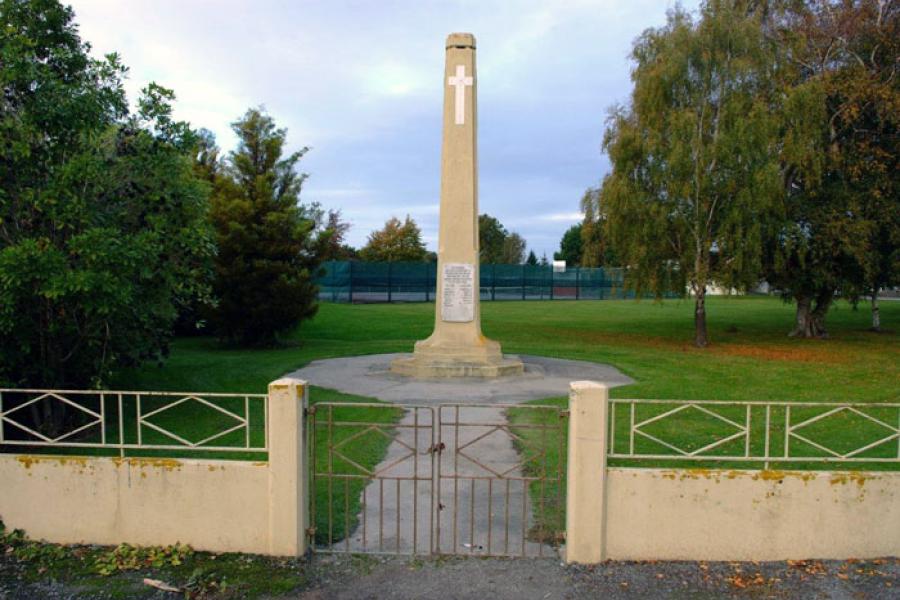 Detail from memorial