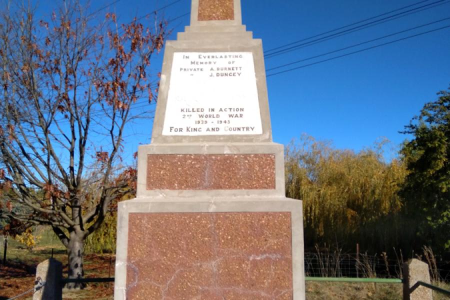 HakatarameaWar Memorial