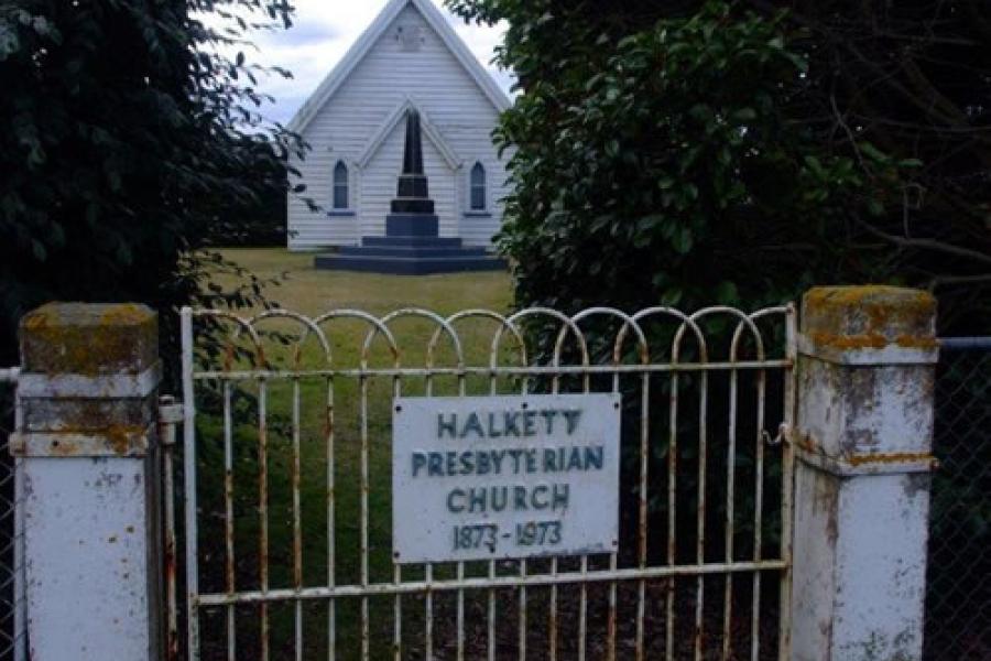 Halkett Church memorial