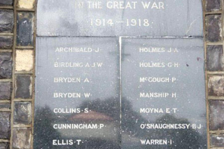Halswell war memorial