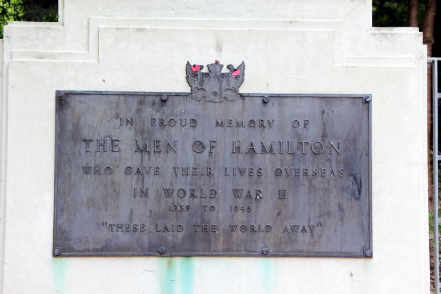 Hamilton war memorial