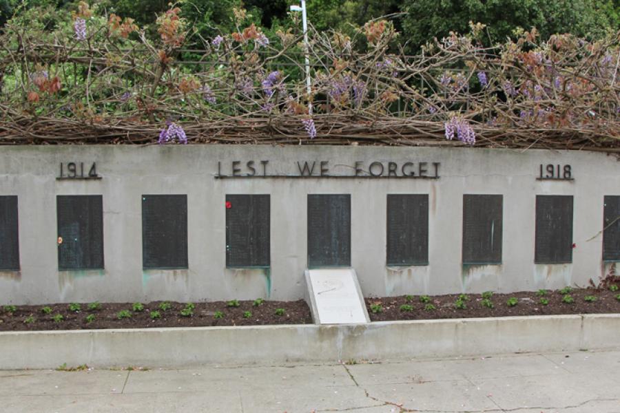 Hamilton war memorial