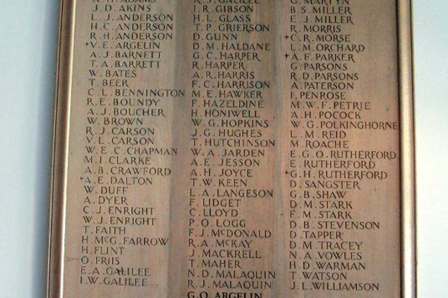 Hamner war memorial hall
