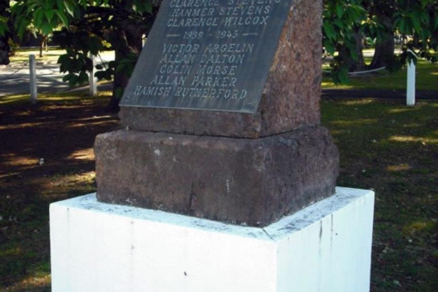 Hanmer war memorial