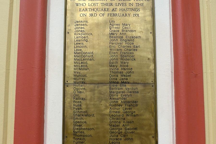 Hastings clock tower memorial
