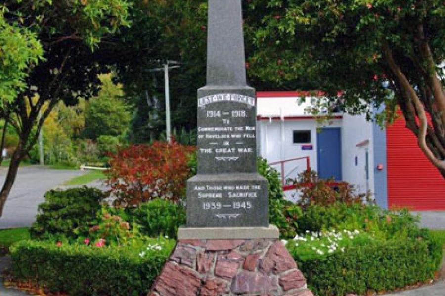Detail from memorial