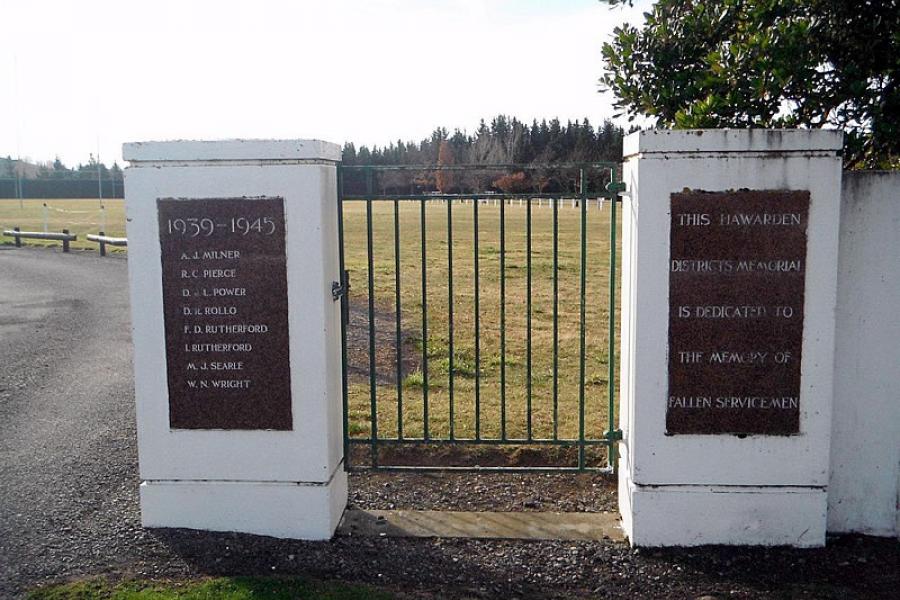Memorial from back