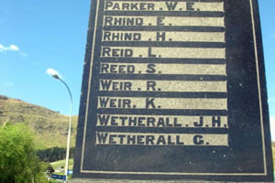 Heathcote memorial