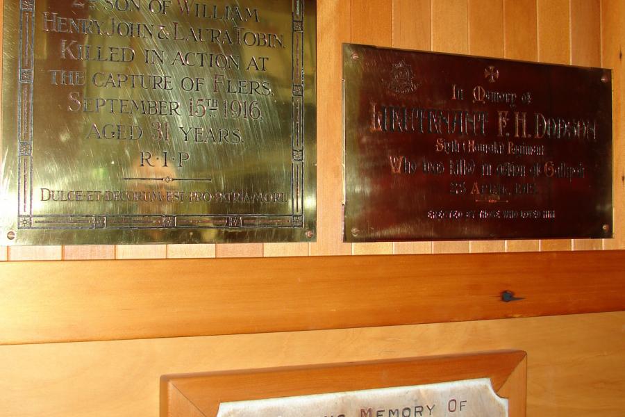Holy Trinity Memorial, Tauranga