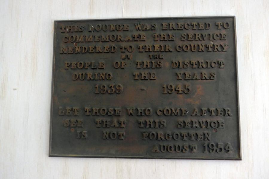 Hororata hall memorial