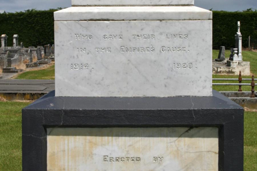 Memorial detail