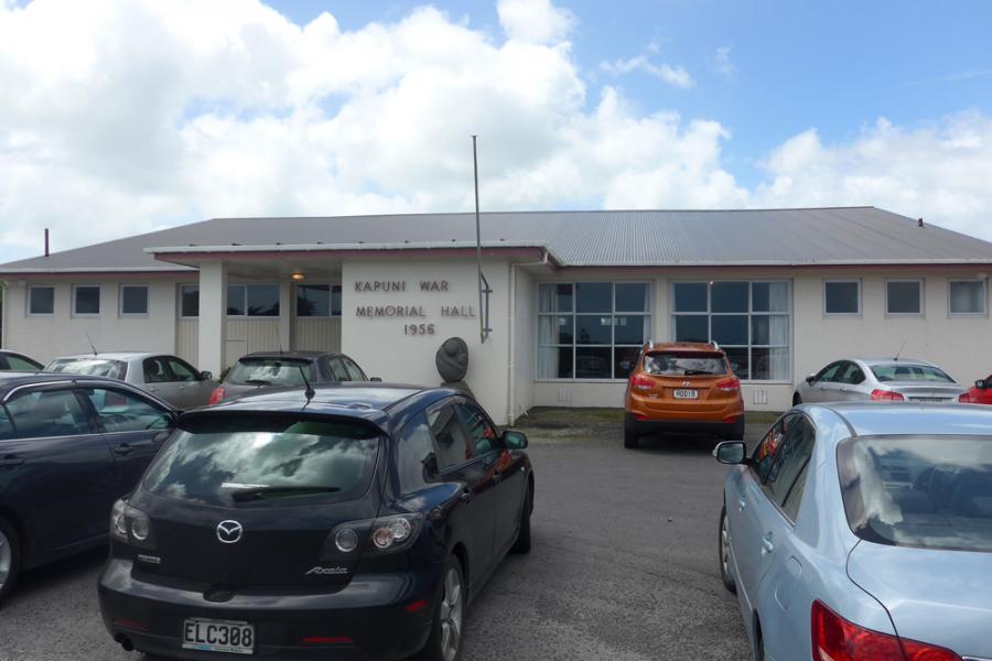 Kapuni war memorial hall