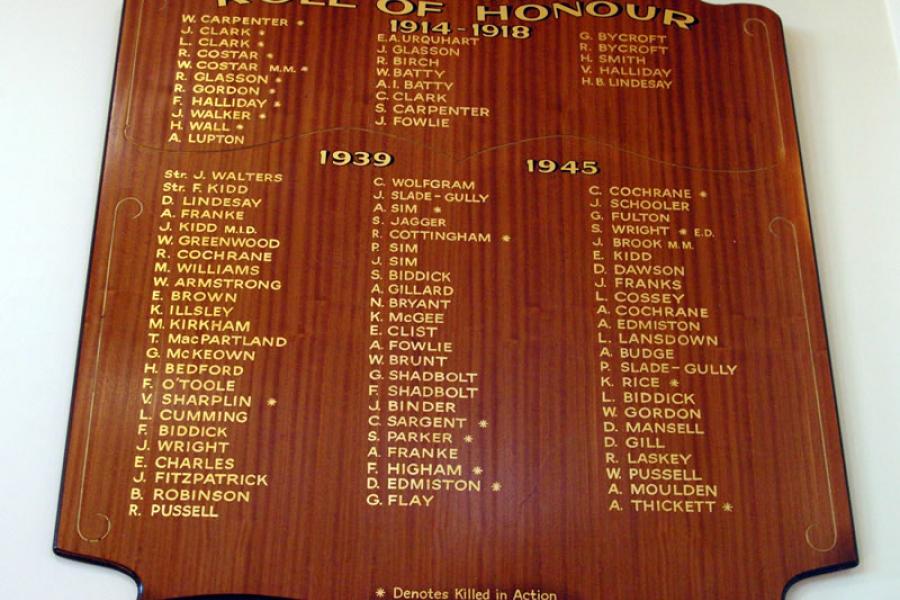Karaka war memorial hall
