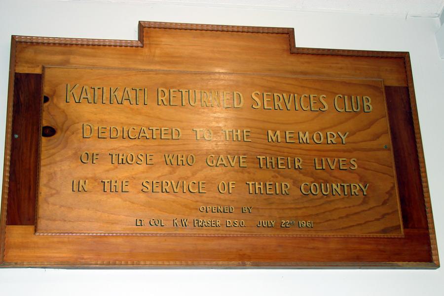 Katikati RSA Memorial
