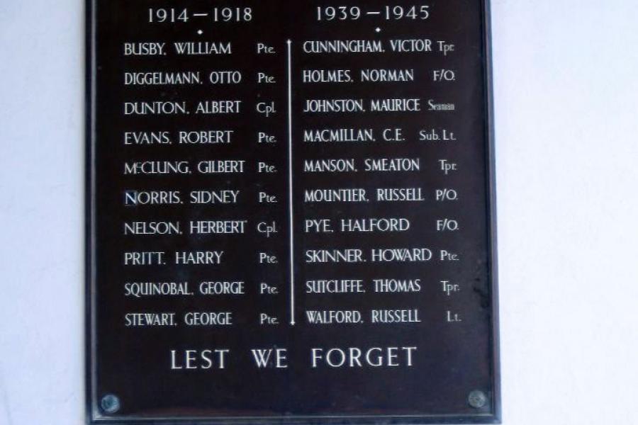 Honour Board