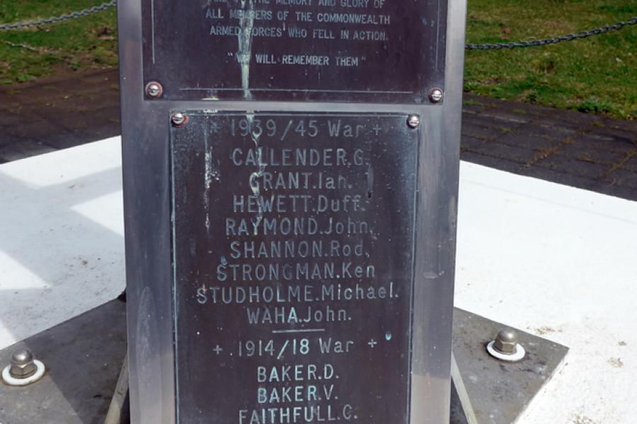 Kerikeri memorial