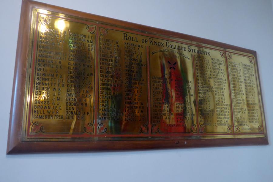 Knox College war memorials