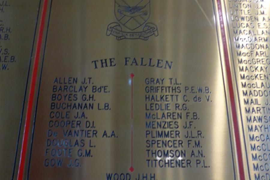 Knox College war memorials