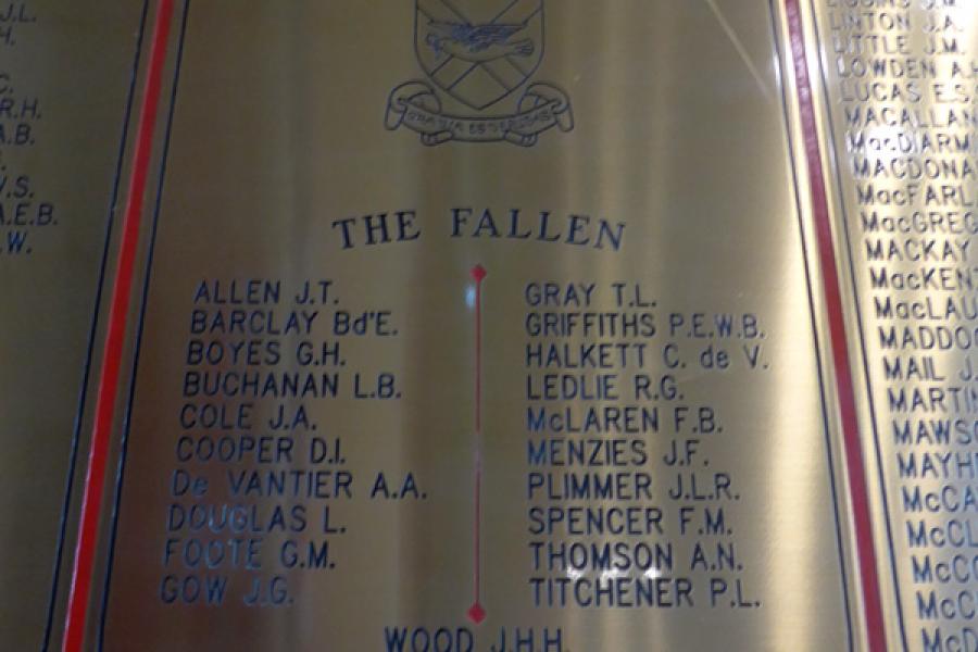 Knox College war memorials