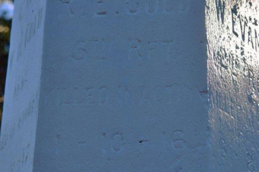 Kowai Bush war memorial
