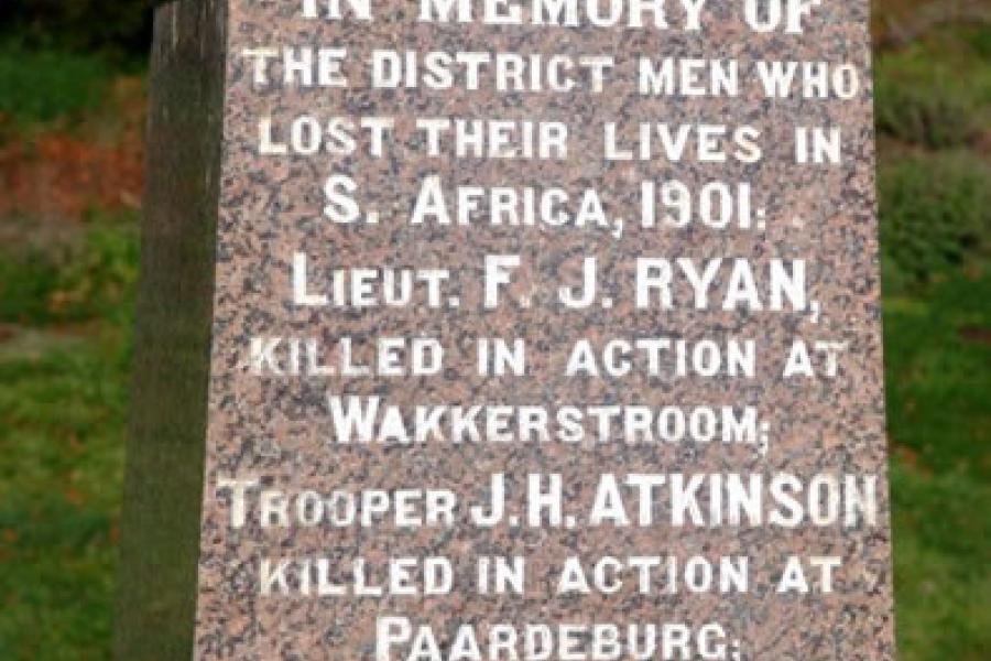 Memorial detail