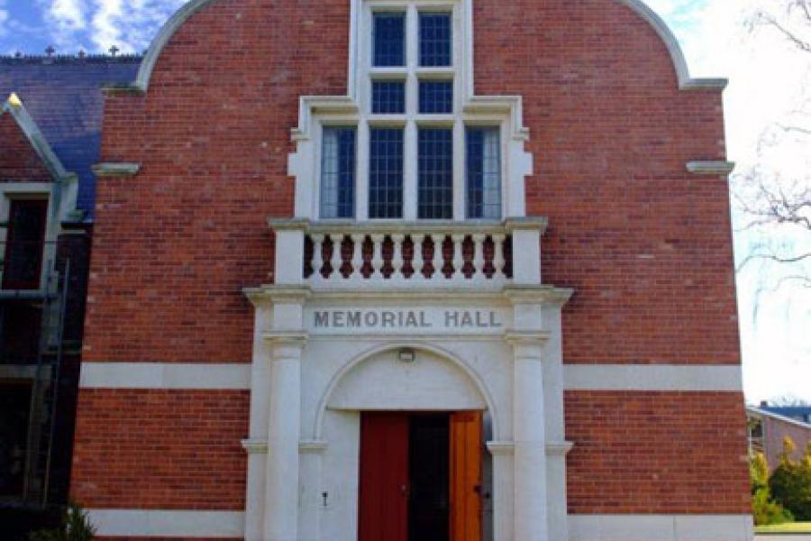 Lincoln University war memorial hall