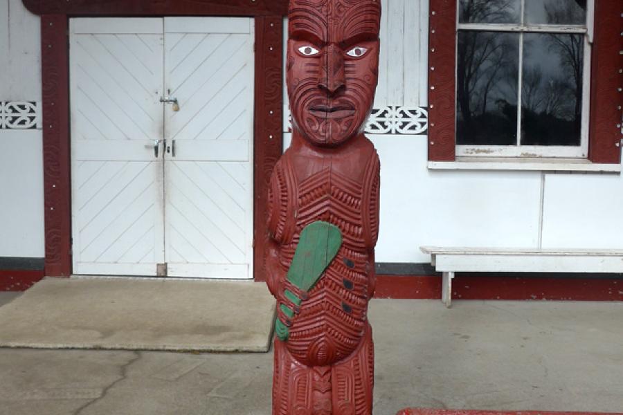 Mangamuka Marae memorials