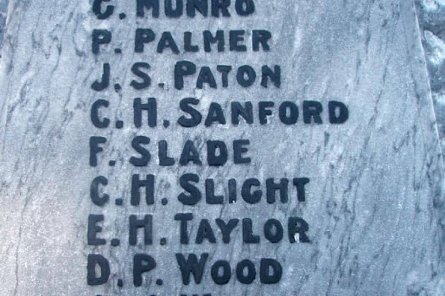 Manurewa first world war memorial
