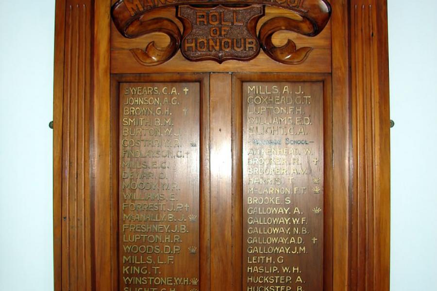 Manurewa first world war memorial